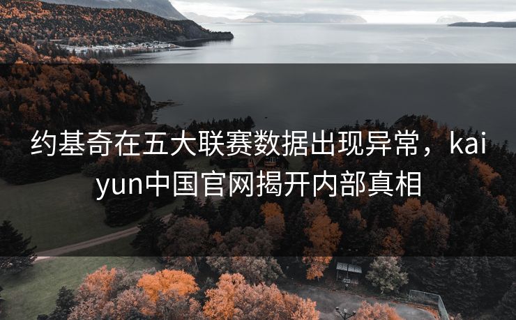 约基奇在五大联赛数据出现异常，kaiyun中国官网揭开内部真相